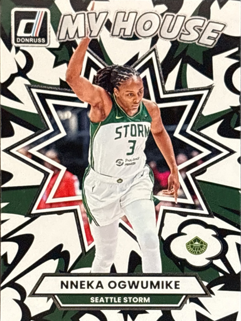 Panini Donruss Nneka Ogwumike Seattle Storm My House Basketball Card